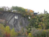 Seilbahn beim Montmorency-Wasserfall