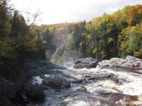 Sainte-Anne Canyon - ... hier schon nicht mehr ruhig