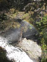 Sainte-Anne Canyon - Regenbogen am Wasserfall