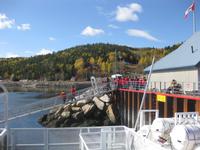 Baie Sainte-Catherine - Anlegestelle für die Schiffe und Boote zum Whale Watching