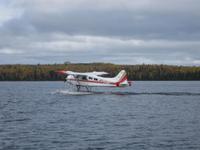 Es geht los! Start zum Rundflug über das Reservat Taureua