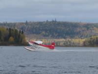 Es geht los! Start zum Rundflug über das Reservat Taureua