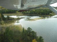 Über dem Reservat Taureau