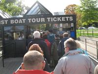 Auf dem Weg zur Bootsfahrt