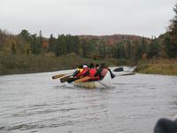Kanufahrt auf dem Source-See