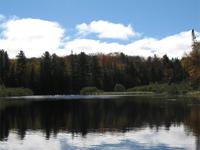 Kanufahrt auf dem Source-See