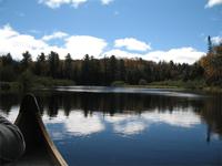 Kanufahrt auf dem Source-See