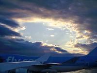 ... die Sonne geht unter...