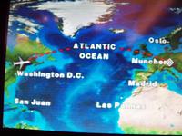 Unsere Flugstrecke für die nächsten 7 Stunden