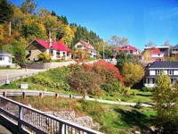 Ein traumhafte landschaftliche Fahrt