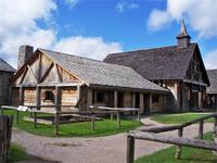 Besuch in der historischen Siedlung Sainte-Marie-Among-The-Hurona