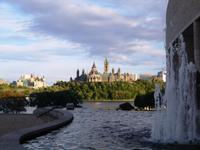 Blick auf das Parlament von Ottawa