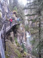 Am Johnston Canyon im Banff Nationalpark