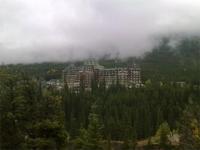Blick auf das Chateau Banff Springs