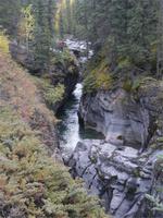 Unterwegs im Maligne Canyon