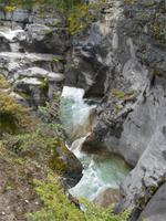 Unterwegs im Maligne Canyon