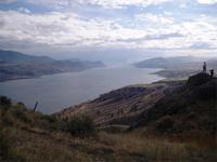 Blick auf den Kamloops Lake