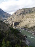 Blick auf den Fraser Canyon