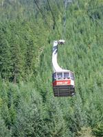 Auffahrt auf den Grouse Mountain