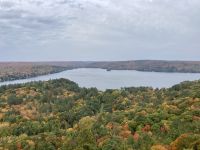 4. Reisetag – Indian Summer in der Muskoka-Region – Blick vom Aussichtspunkt in Dorset