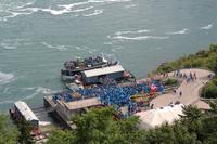 anstehen an der Maid of the Mist