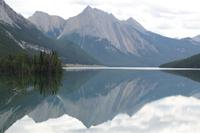 Stopp am Medicine Lake