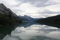 Stopp am Medicine Lake