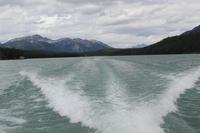 Bootsfahrt auf dem Maligne See