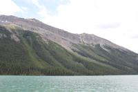 Berglandschaft um den Maligne See