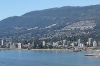 Blick auf North Vancouver
