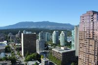 Blick aus dem Hotelzimmer im Empire Landmark Hotel Vancouver