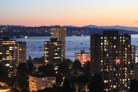 Vancouver bei Nacht