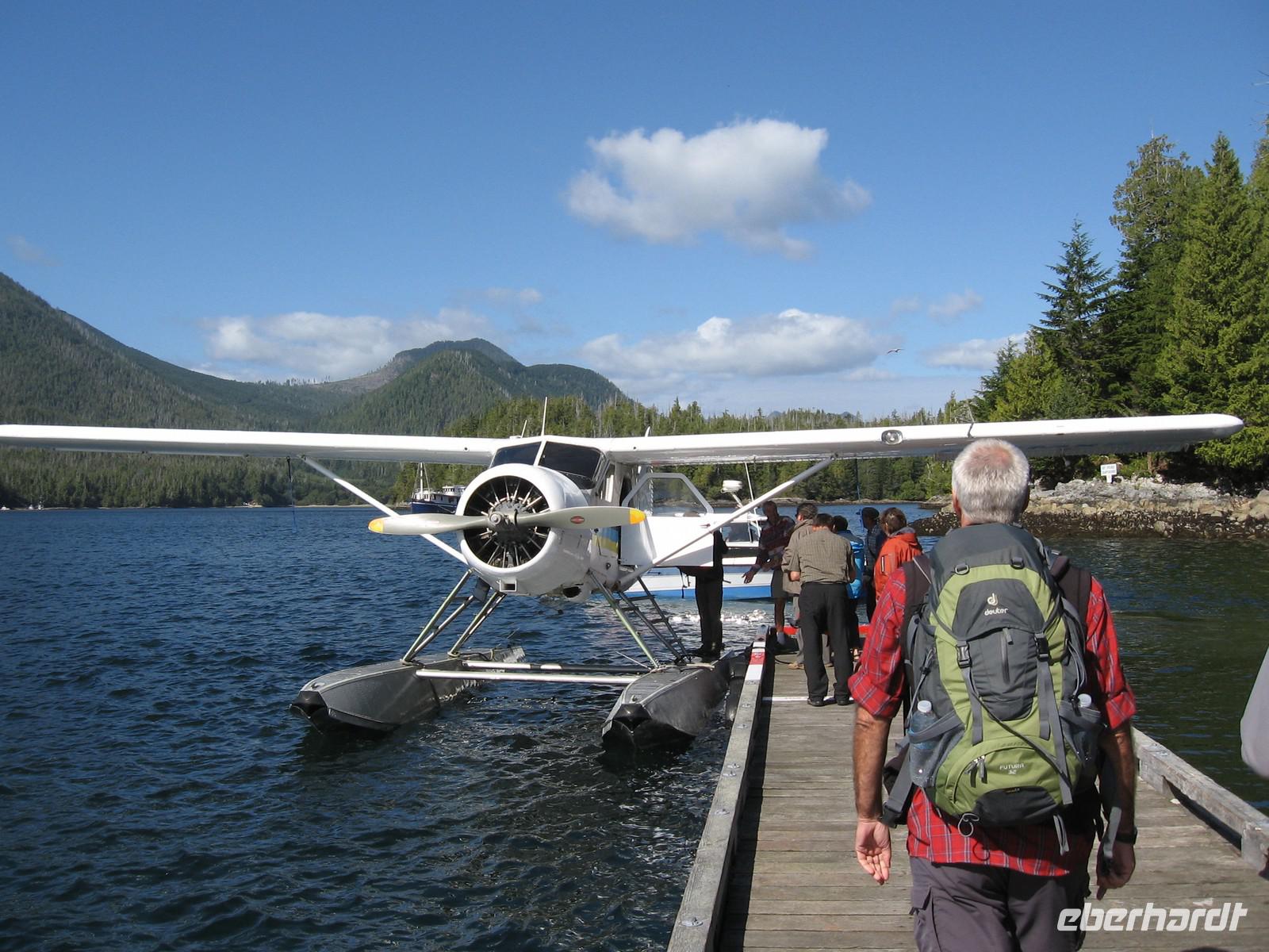 Rückflug nach Tofino