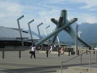 Vancouver - Olympische Flamme