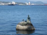 Vancouver - Merrjungfrau mit Taucherbrille