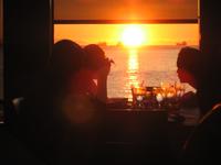 Vancouver - Sonnenuntergang beim letzten Abendessen