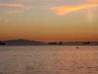 Vancouver - Sonnenuntergang beim letzten Abendessen