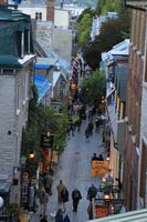 Blick auf die Unterstadt von Quebec City