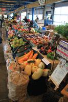 In der Markthalle am Hafen von Quebec