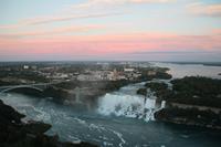 Der Blick vom Skylon Tower