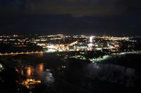 Der Ort Niagara Falls - die amerikanische Seite