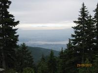 Der Blick vom Grouse Mountain