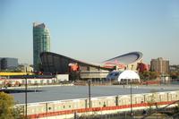 Sattelhalle vom Stampede-Rodeo in Calgary