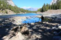 Am Bow River bei Banff