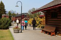 Historischer Bahnhof von Lake Louise