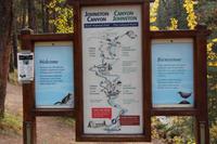 Wanderung am Johnston Canyon