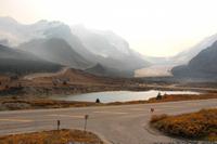 Athabasca-Gletscher am Columbia Icefield