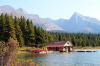 Maligne Lake im Jasper-Nationalpark