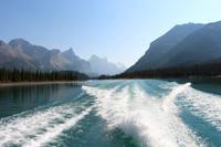 Bootsfahrt auf dem Maligne Lake
