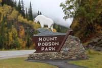 Mount Robson Park an der Grenze zu British Columbia